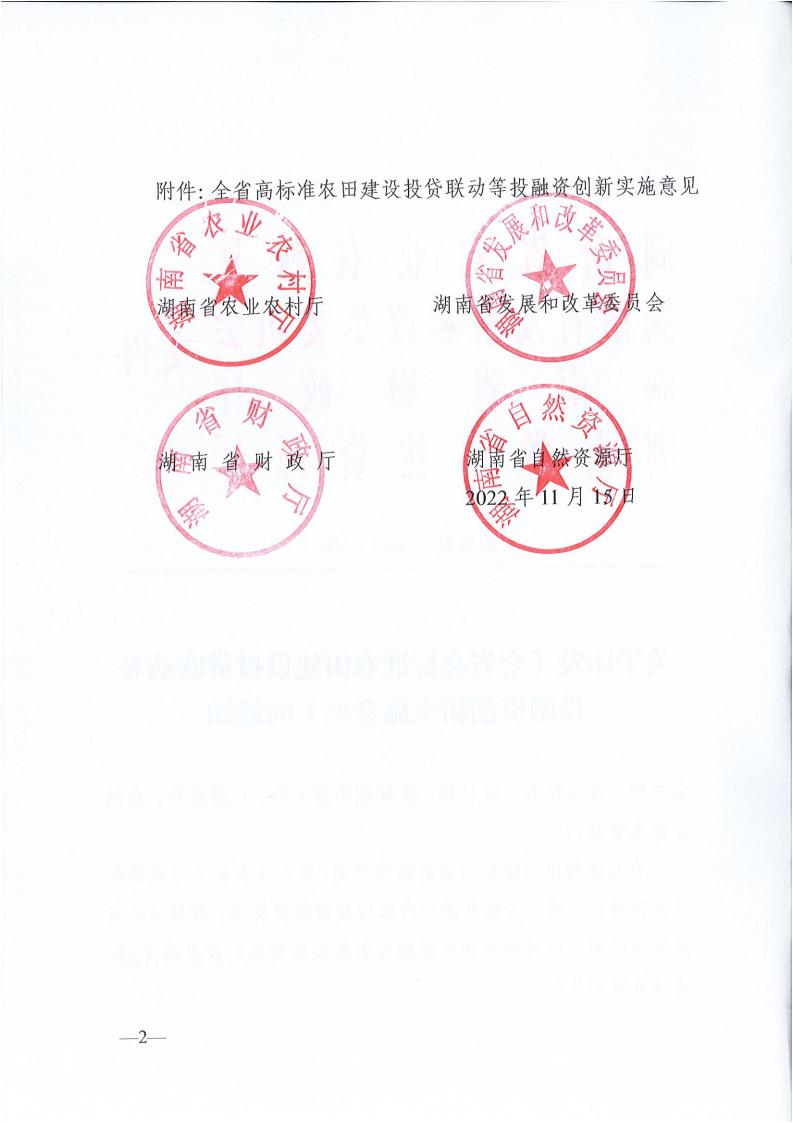 关于印发《全省高标准农田建设投贷联动等投融资立异实验意见》的通知 - 行业关注 - 湖南万达项目治理有限公司【官网】