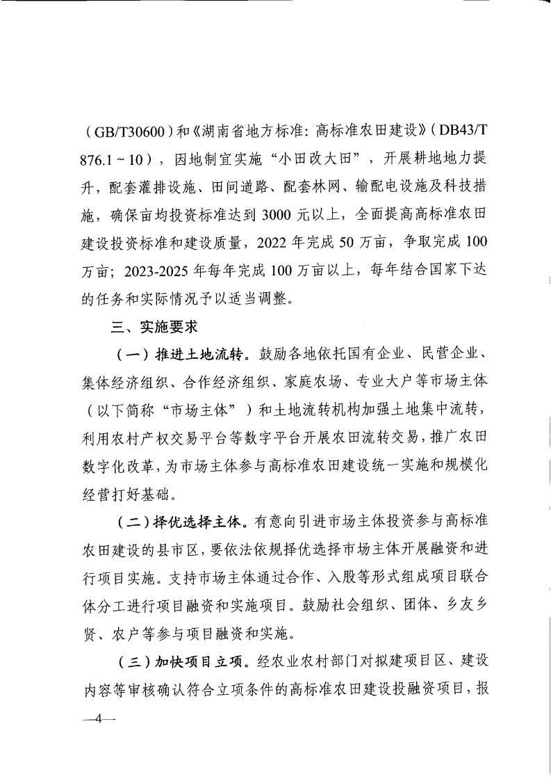 关于印发《全省高标准农田建设投贷联动等投融资立异实验意见》的通知 - 行业关注 - 湖南万达项目治理有限公司【官网】